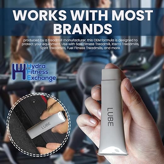 Spirit Sole Fitness Treadmill Tube of Tread Belt Deck Lube 100% Silicone Lubricant Oil Maintenance Lubricant p/n N020001