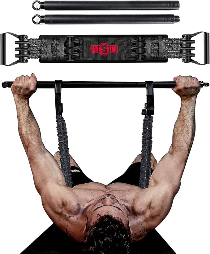 Innstar Multi-Function Resistance Bands for Working Out, Push Up Exercise Bands Resistance Bands Set for Bench Press Gym Equipment, Home Workout, Travel Portable
