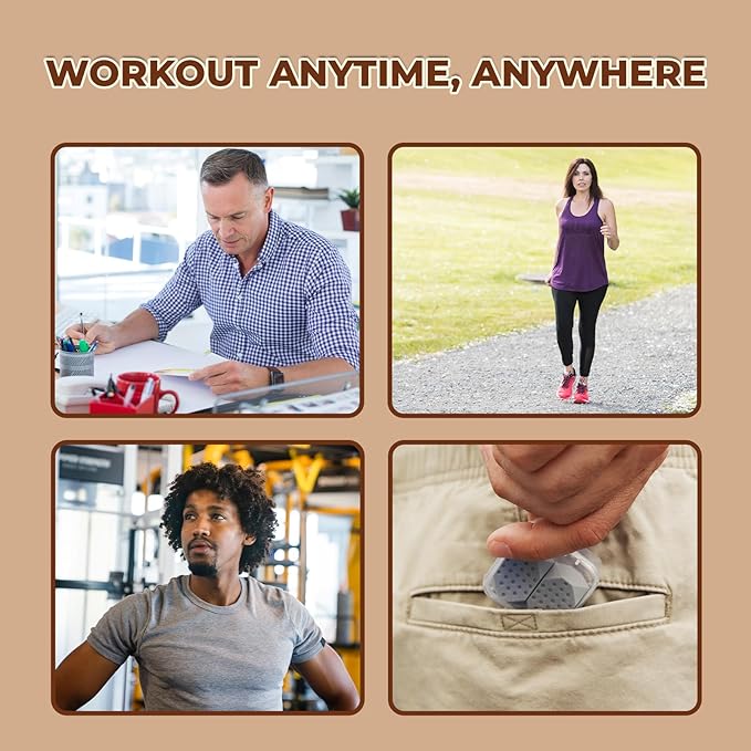 Inhale Jaw Exerciser - Jaw Strength and Shaping Trainer - 4 Levels of Resistance - Silicone Jaw Toner - Double Chin Reducer - Jawline Shaper and Neck Exerciser