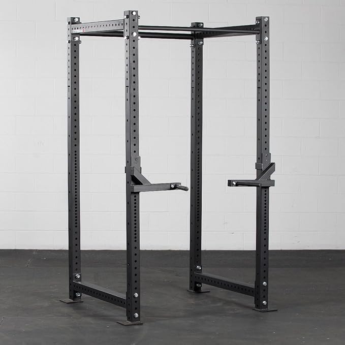 Titan Fitness X-3 Series Dip Bars, J-Hook Style Rack Mounted Dip Attachment, 880 LB Capacity, Fits 3" X 3"Tubular Steel