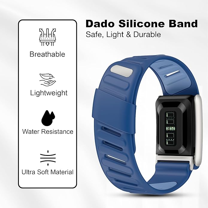 Silicone Sport Replacement Band Compatible with WHOOP 5.0, One, Peak, and Life Fitness Tracker – Breathable, Durable & Comfortable | Not for Whoop Gen 4