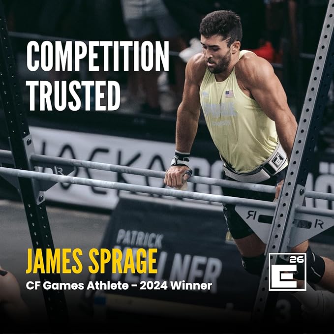 Element 26 Self-Locking Weight Lifting Belt - Premium Weightlifting Belt for Serious Functional Fitness and Olympic Lifting Athletes - Lifting Support for Men and Women - Deadlift Training Belt