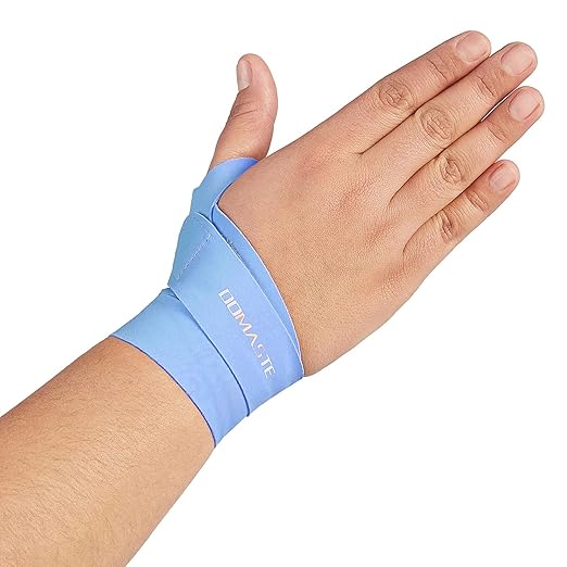 Pickleball Wrist Brace Support for Tennis, Ultra Thin Elastic Wrist Wraps, Lightweight, Breathable and Skin Friendly (Royal Blue,Right)