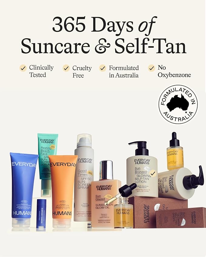 Everyday Humans Sheer Guard Natural Mineral Sunscreen SPF 50 3.4 oz | Zinc Oxide, Clean, Reef-Friendly Travel Size Face and Body | Fragrance-Free, Water Resistant UVA/UVB Protection | Beach Defence