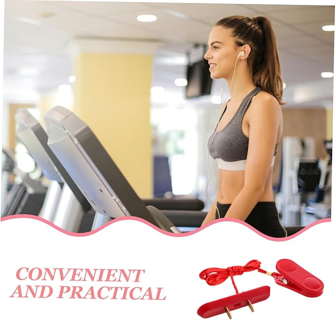 KICHOUSE Universal Treadmill Emergency Safety Key Fitness Equipment Safety Switch Lock Running Machine Stop Key