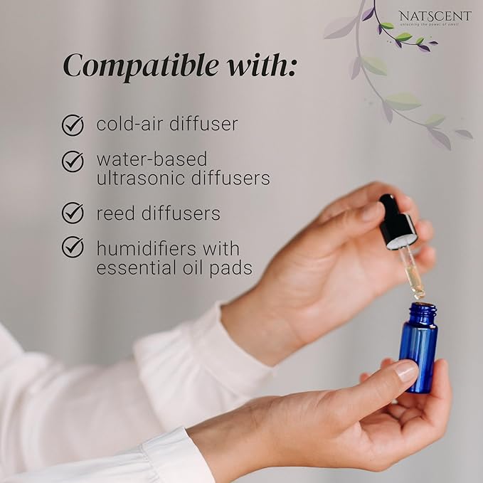 Miami Vibe Essential Oils for Diffusers for Home, Nature-derived Essential Oils, Long-Lasting & Family-Friendly Diffuser Oils Scents, IFRA Certified, Cold Air & Ultrasonic - 16 oz