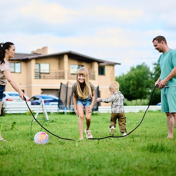 16 Pieces Jump Ropes for Fitness with Ball Bearings Speed Jumping Rope Adjustable Skipping Rope with Foam Handles Exercise Jump Rope for Men Women Cardio Training