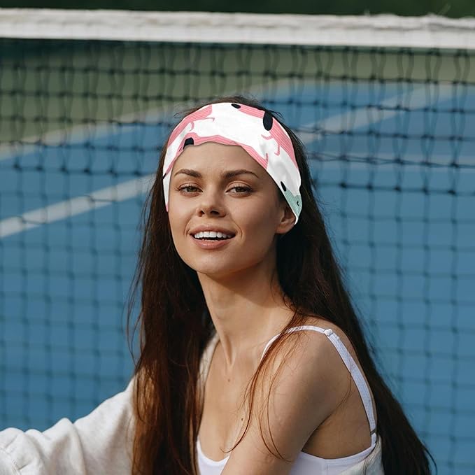 Funny Dachshund Dogs Headband for Women, Absorbed Sport Knotted Headband for Daily Life Yoga Workout