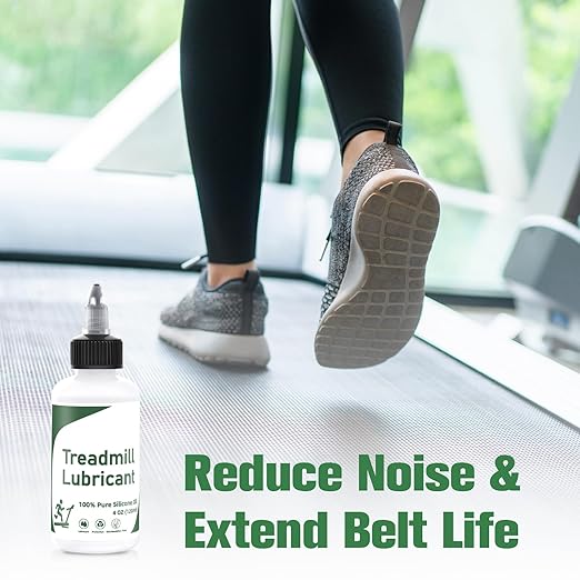 Silicone Treadmill Belt Lubricant/Lube 4 Ounces Stable and Long-Lasting Treadmill Oil Easy to Use with Injection Tool/Hard Application Tube and Precision Screw Caps for Most Treadmills