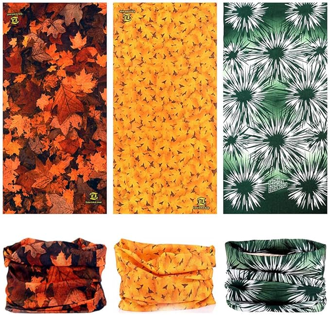 Headband Neck Gaiter Head Wrap Headwear Face Mask Magic Scarf Bandana for Men and Women