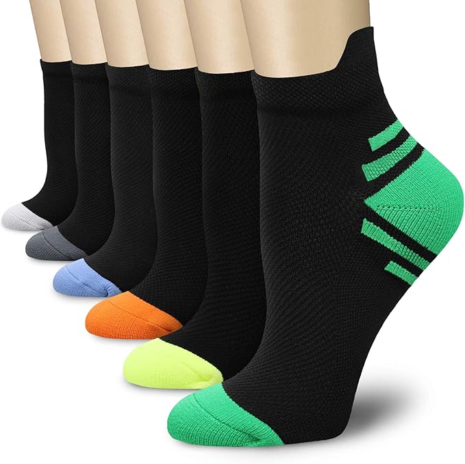 CHARMKING Compression Socks for Women & Men Circulation 15-20 mmHg is Best for Athletic Running Cycling Nurse Daily Wear