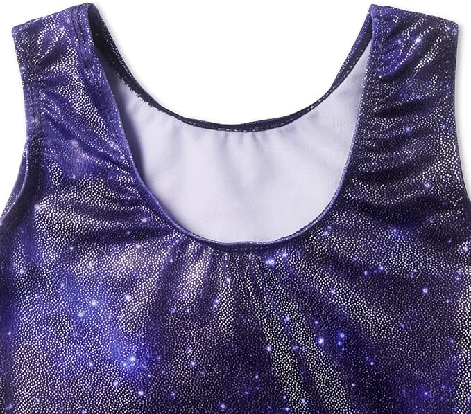 EQSJIU Leotards for Girls Gymnastics Sleeveless Sparkly Toddler Tumbling Outfits Dance Clothes Biketards for Kids 1-10 Years