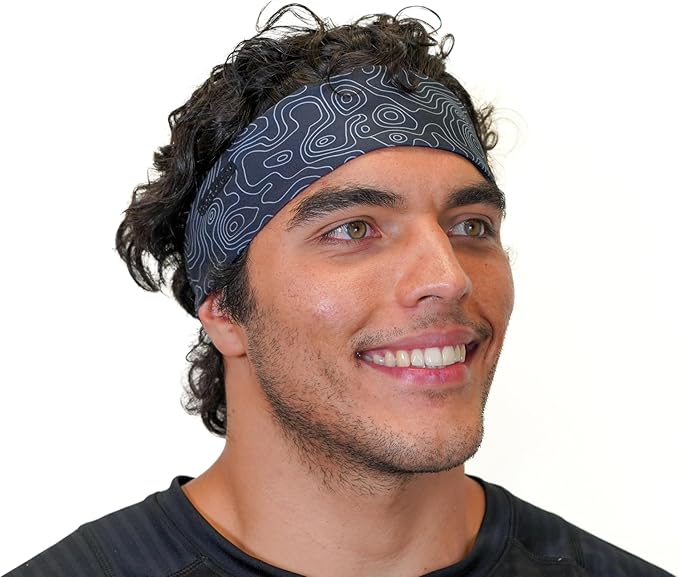 Hydra2 Headbands for Women & Men | Sweat Diverting, Hair Bands for Athletes, Gym, Cycling & Fitness | Flatweave