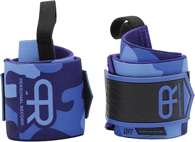 Heavy Duty Premium Wrist Wraps, More Elasticity, Reinforced Stitching, Extra Wide Strap, Strong Thumb Loop, Larry Wheels Weightlifting Wraps