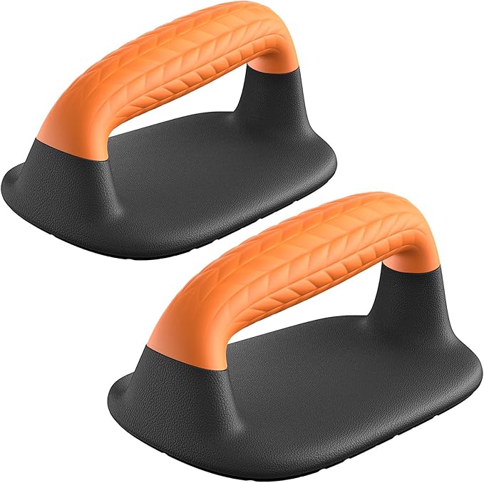 SELEWARE Push Up Bars Pushup Stands Handstand Bars, Soft Rubber Handle Provide Comfy Grip, Fit for Calisthenics, Fitness, Floor strength training, Stable and Sturdy Construction Support 500 lbs