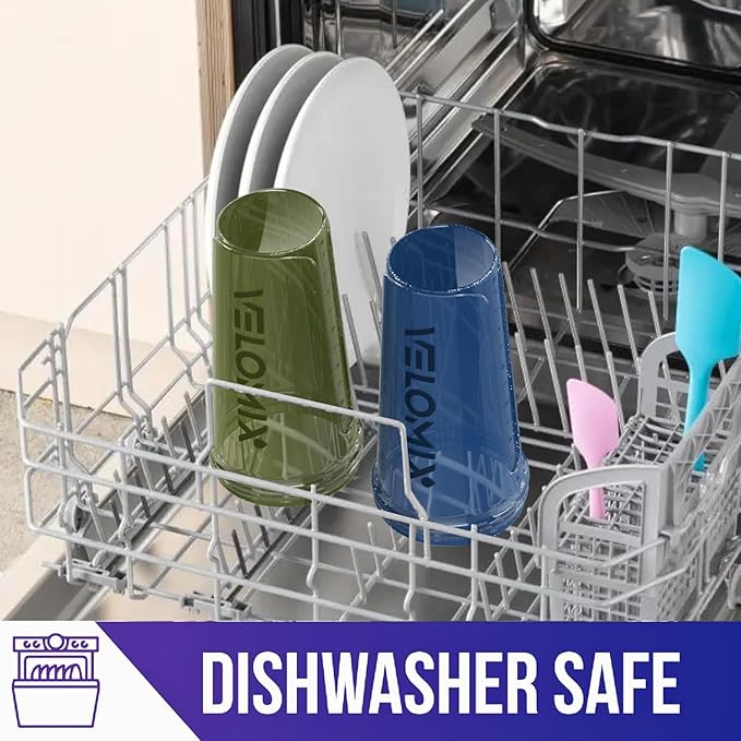 -4 PACK- 28 oz Protein Shaker Bottle for Protein Mixes - 4x Wire Whisk | Leak Proof Shaker Cups for Protein Shakes | Protein Shaker Bottle Pack | Protein Shake Cup (NeoCool Pack)