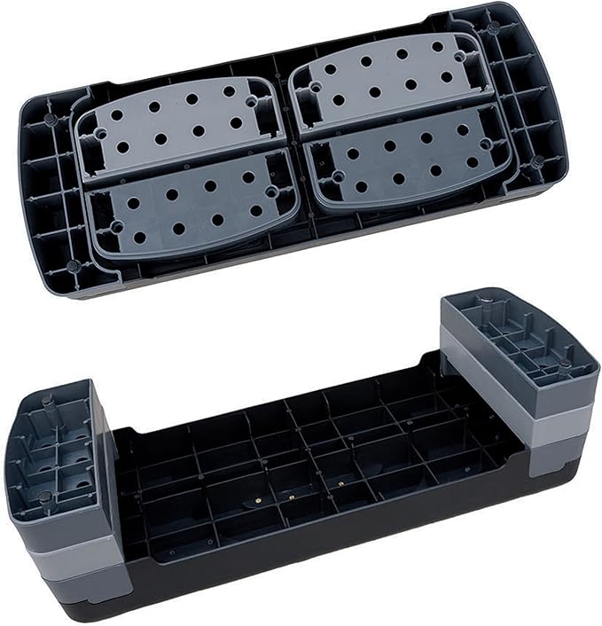 Adjustable Workout Aerobic Stepper in Fitness & Exercise Step Platform Trainer 3 settings adjustable height 4”-6”-8”