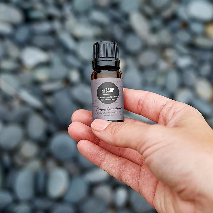 Edens Garden Hyssop Essential Oil, 100% Pure Therapeutic Grade (Undiluted Natural/Homeopathic Aromatherapy Scented Essential Oil Singles) 10 ml