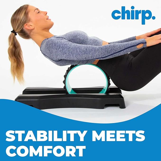 Chirp Wheel Base & Rack - Stable Support and Storage for Deep Tissue Massage Rollers, Reliable Design, Easy Storage, Compatible with All Variants (Chirp Wheels Not Included)