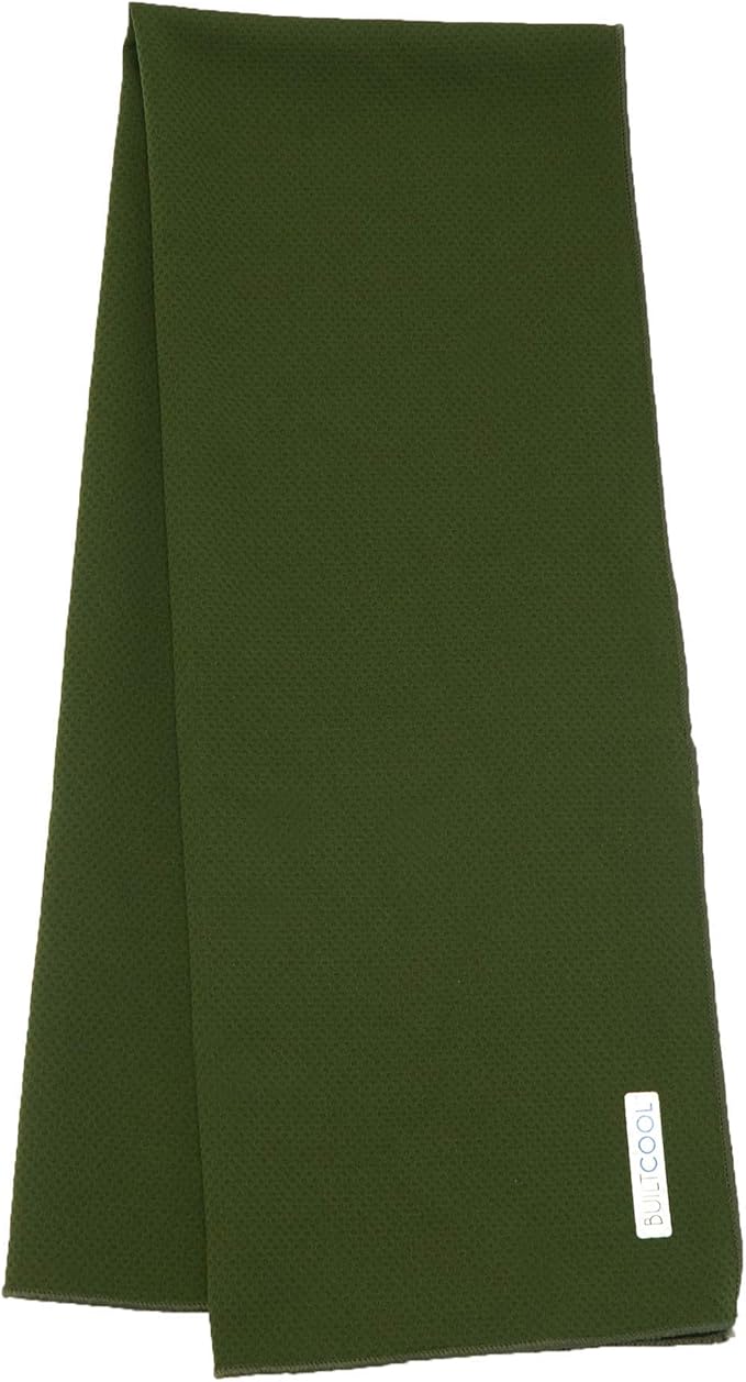 BUILTCOOL Adult Cooling Towel - Men & Women Chilly, Lightweight, Soft, Neck and Face Cooling Towel for Sport, Camping, Hunting, One Size, Rifle, 3 Pack