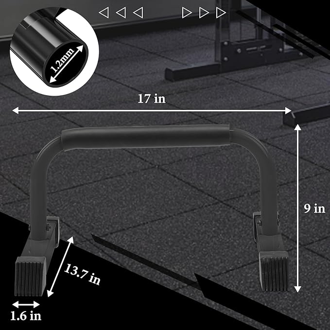 Push Up Bar, 700 LBS Potable Dip Bar with EVA Handle for Home GYM Gymnastics Calisthenics Equipment Apartment Courtyard Balcony Exercise Fitness Upper Body Arm Back Man Woman Kid