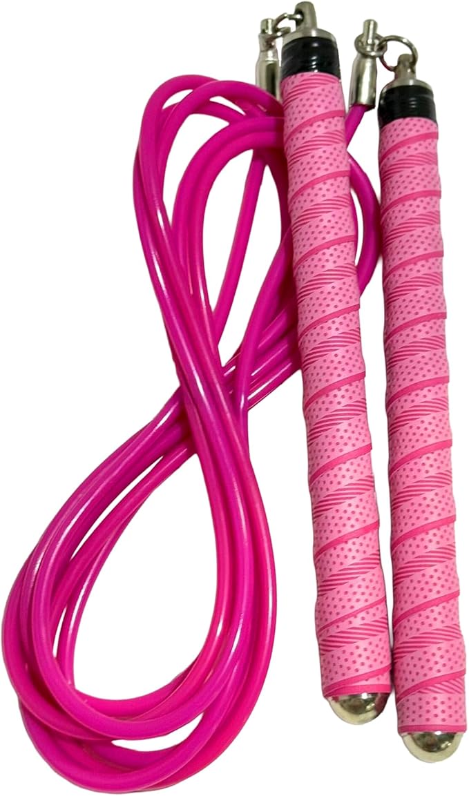 Buddy Lee Ninja Warrior Jump Rope – Adjustable Speed Rope for Fitness, HIIT, CrossFit & Boxing – Tangle-Free with Precision Ball Bearings – Durable, Lightweight & Ergonomic Handles