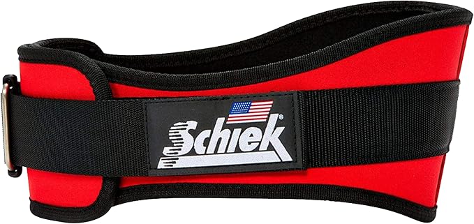 Schiek Sports 2006 Nylon 6 Inches Weight Lifting Belt - Support Belt for Power Lifting