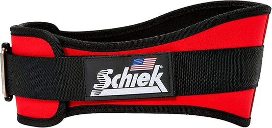 Schiek Sports 2006 Nylon 6 Inches Weight Lifting Belt - Support Belt for Power Lifting
