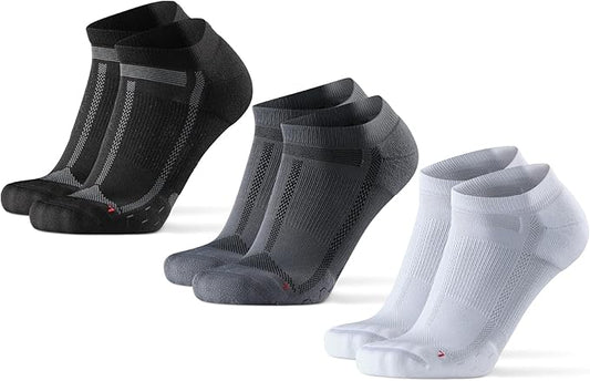 DANISH ENDURANCE Ultra-Comfort Ankle Running Socks - 3 or 5 Pack