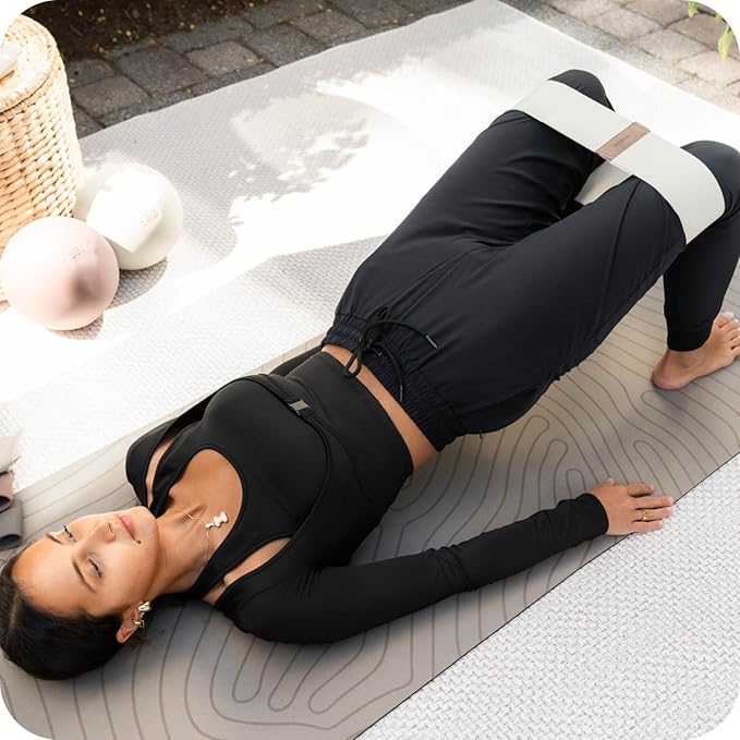 WeGym Fabric Resistance Bands, Workouts at Home, Set of 3 Bands, Exercise Bands for Lower Body Workouts, Travel Friendly Fitness Equipment, Stylish Fitness