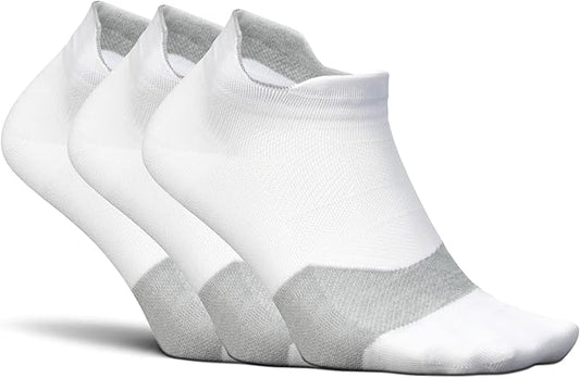 Feetures Elite Ultra Light Cushion Ankle Socks - Sport Sock with Targeted Compression