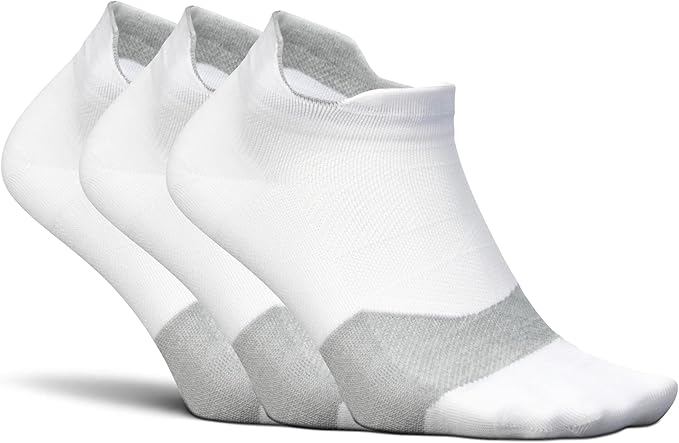 Feetures Elite Ultra Light Cushion Ankle Socks - Sport Sock with Targeted Compression