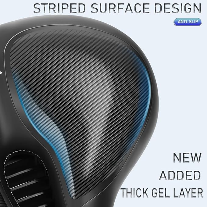 Comfortable Bike Seat Soft Bike Saddle for Men Wide Bicycle Seat for Women Gel Bicycle Seat Cushion