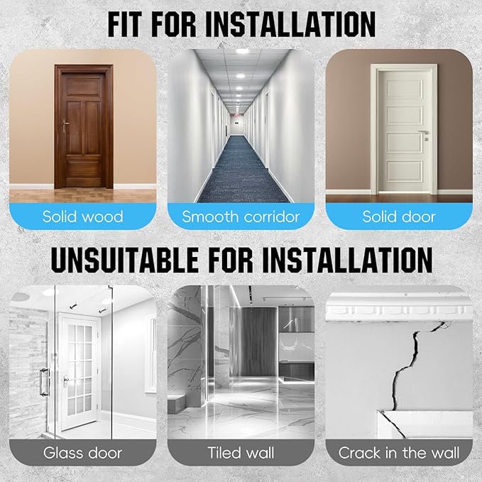 NUOBESTY Pull up Bar, 25.5'' - 39.3'' Adjustable Pull up Bar Doorway with Locking Mechanism Strength Training Workout Equipment for Fitness, Upper Body Workout, Home Gym Accessories, Max Load 440lbs