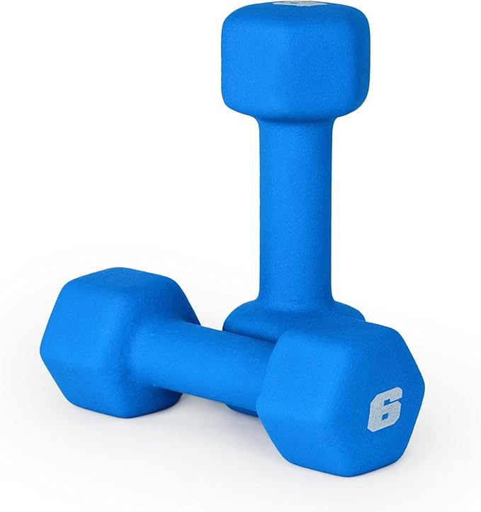CAP Barbell Neoprene Dumbbell Weights Pairs & Sets | Multiple Colors