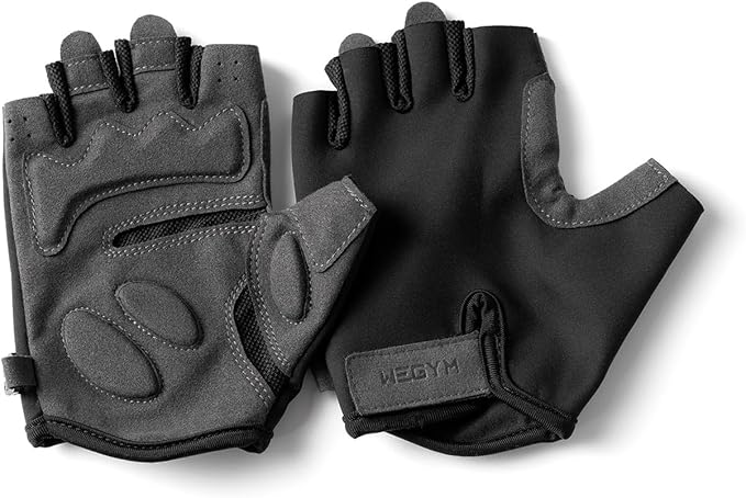 Breathable Workout Gloves for Men and Women, Exercise Gloves with Cushion Pads and Full Palm Protection, Weight Lifting Gloves for Gym, Fitness and Training