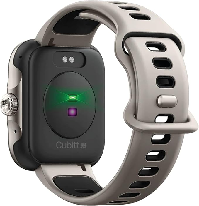 Cubitt Viva Pro Smartwatch/Fitness Tracker with 1.78" Touch AMOLED Screen, Bluetooth Calling, Built in GPS, 60+ Sports, Blood Oxygen, Heart Rate, Stress and Sleep Monitor, Waterproof, Step Counter