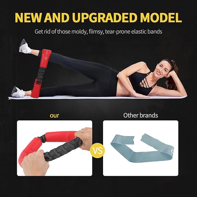 Hip & Core System, Resistance Loop to Stretch, Core Fitness Glute Workout Bands
