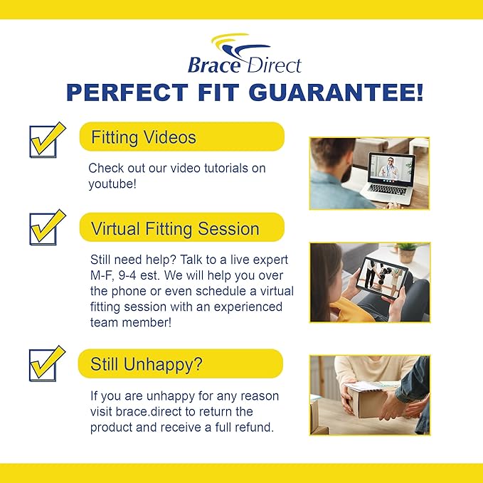 Breg Low Profile Wrist Brace 6.5” (Right Hand, X-Small)