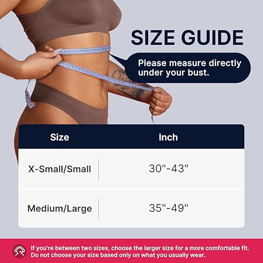 Fit Geno Posture Corrector for Women: Adjustable Lightweight Upper Back Brace for Neck Shoulder & Upper Back Pain Relief - Improve Posture Correct Hunchback Slouching Kyphosis Invisible Under Clothes (XS/S Under Bust 30"-43")