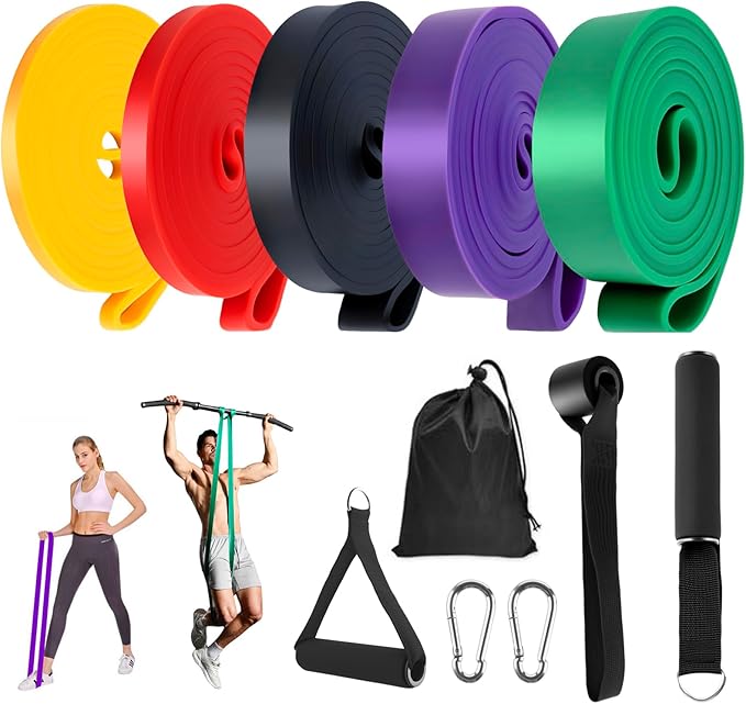 Multifunction Resistance Bands Fitness Set – Resistance Bands Exercise Working Out Workout Equipment Fitness Set, Portable & Effective