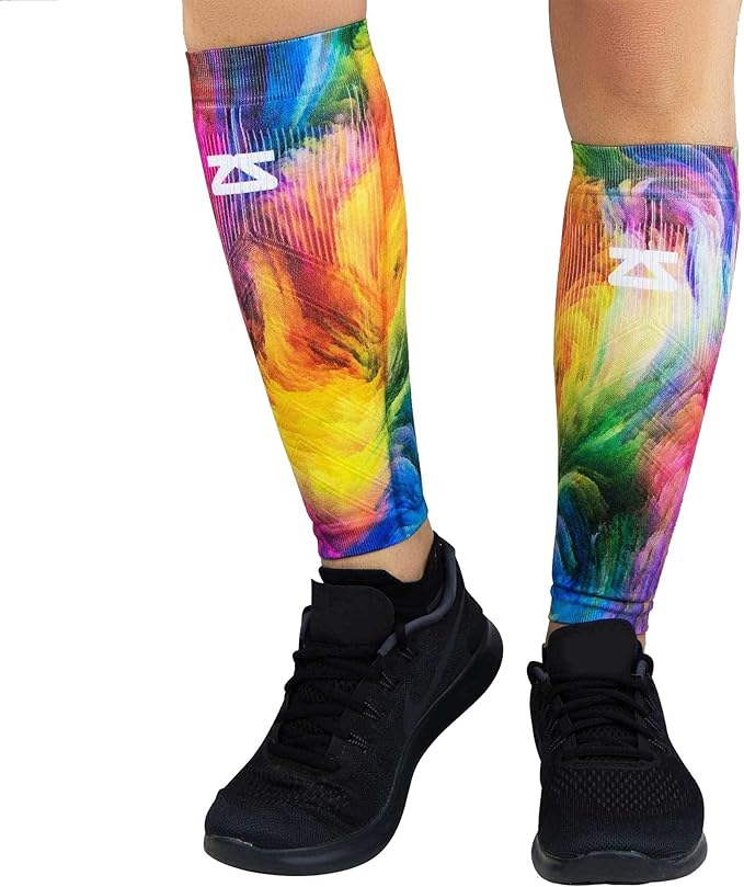 Zensah Running Leg Compression Sleeves - Shin Splint, Calf Compression Sleeve Men and Women