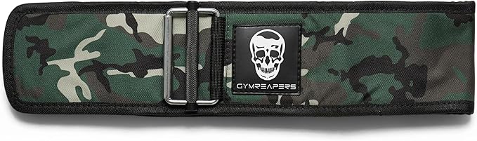 Gymreapers Quick Locking Weight Lifting Belt for Men Gym Belt for Powerlifting Deadlift Belt with 4 Inch Neoprene Metal Buckle Back Support Weightlifting Belt Women