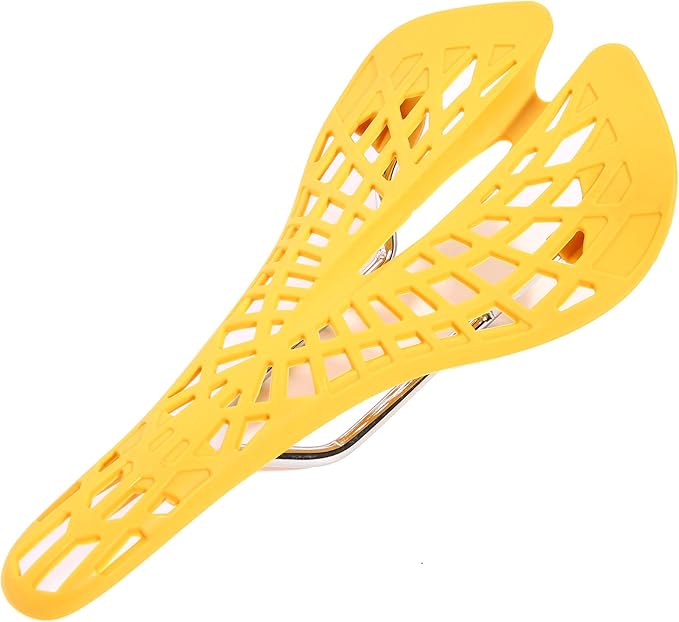 UNISTRENGH Bike Saddle Comfy Ultralight Mountain Bike Road Bicycle Hollow Out Spider Seat Cushion Bicycle Accessories