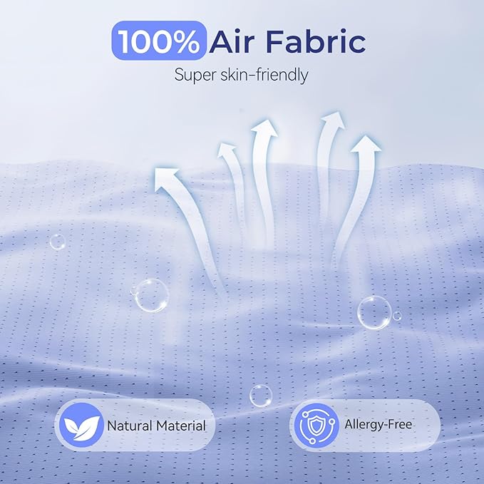 3D Sleep Mask with Bluetooth Headphones, Breathable Cotton Sleeping Headphones for Side Sleepers, Wireless Music Eye Mask with Timer, Gifts for Men Women, Purple