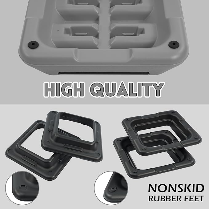 Fitvids Step Aerobic Platform, Exercise Step with 5 levels Adjustable Height, 4 Stackable Risers, Fitness Training Workout Stepper for Home Gym, Cardio Strength, Multiple Options