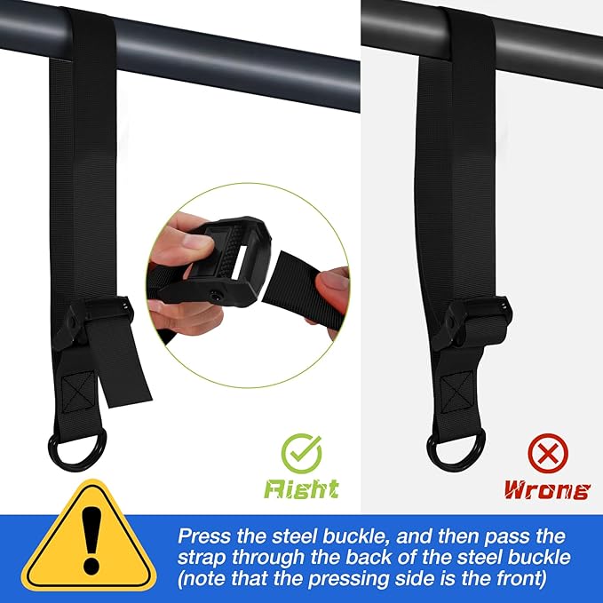 Pull Up Assistance Bands, 225 LBS Heavy Duty Resistance Bands with Feet Rest, Height Adjustable Exercises Assist Band for Strength Training Workout Equipment Home Gym Pull Up Bar Accessories