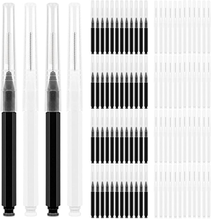 100pcs Interdental Brushes Dental Cleaning Tools Tooth Floss Picks Oral Hygiene Toothpicks