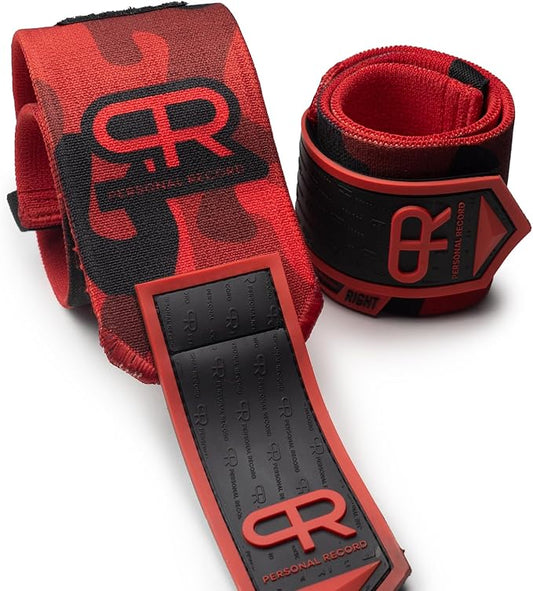 Heavy Duty Premium Wrist Wraps, More Elasticity, Reinforced Stitching, Extra Wide Strap, Strong Thumb Loop, Larry Wheels Weightlifting Wraps