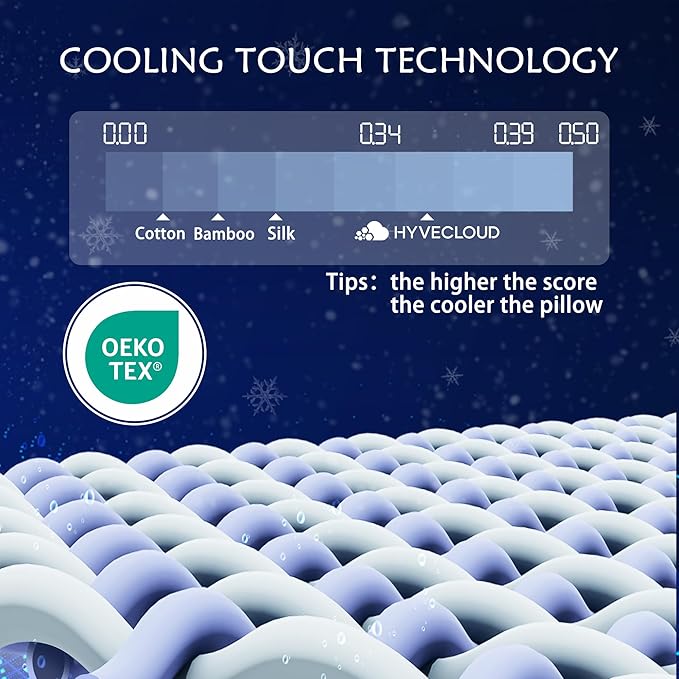 Body Pillow, Cooling Memory Foam Body Pillows for Adults Sleeping,Big Large Firm Full Body Pillow for Side Sleeper